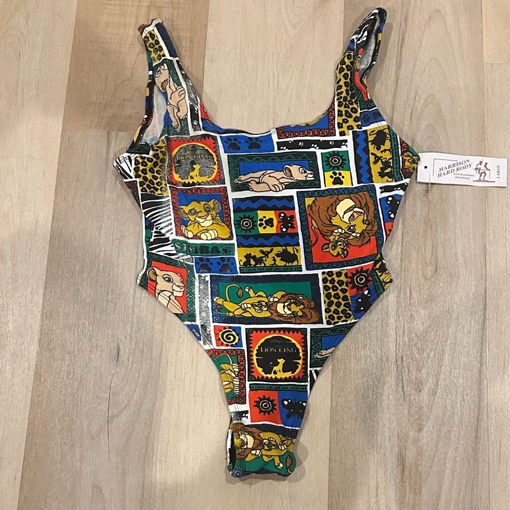 90s Women’s Cheeky Aerobic Bodysuit